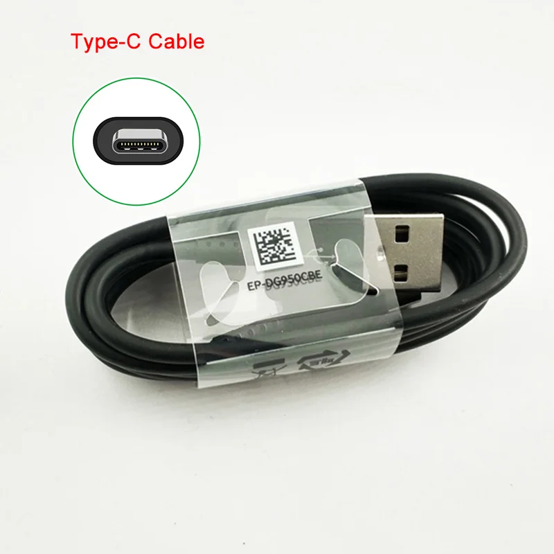 Samsung USB кабель 120 см/150 см 2A Быстрая зарядка Тип C кабель для передачи данных для samsung Galaxy S10 S8 S9 плюс S10E A3 A5 A7 Note 8, 9, 10