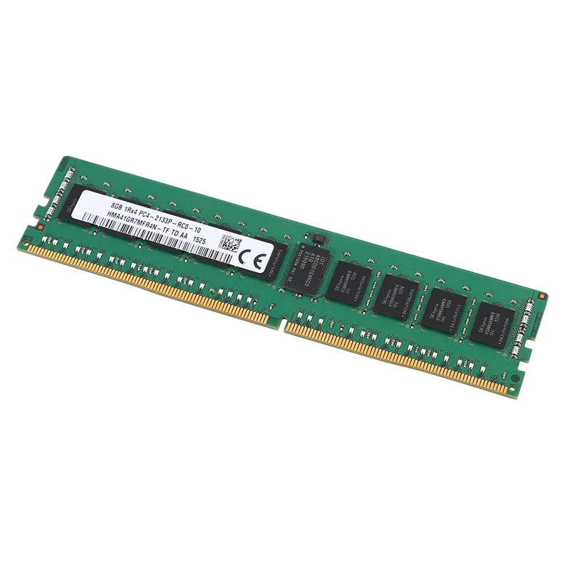 Серверная оперативная Память DDR4 8 Гб 1RX4 DIMM объемом 213 Гц 288PIN 1 2 В ECC REG|Оперативная