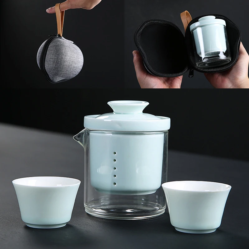 Travel Tea set Cup High quality elegant  Drinkware Tea Cup B