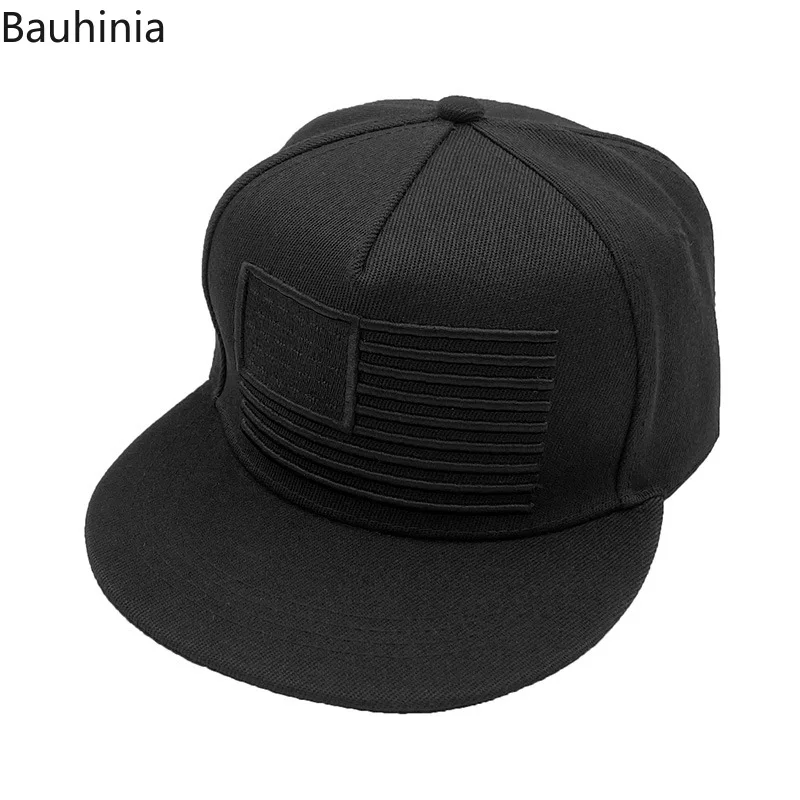 Высокое качество хлопковый американский флаг вышивка хип-хоп snapback шляпа мужская
