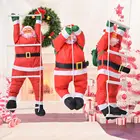 60 см, веревка для скалолазания, лестница, Санта-Клаус, рождественские украшения, уличный парашют, искусственное Новогоднее украшение