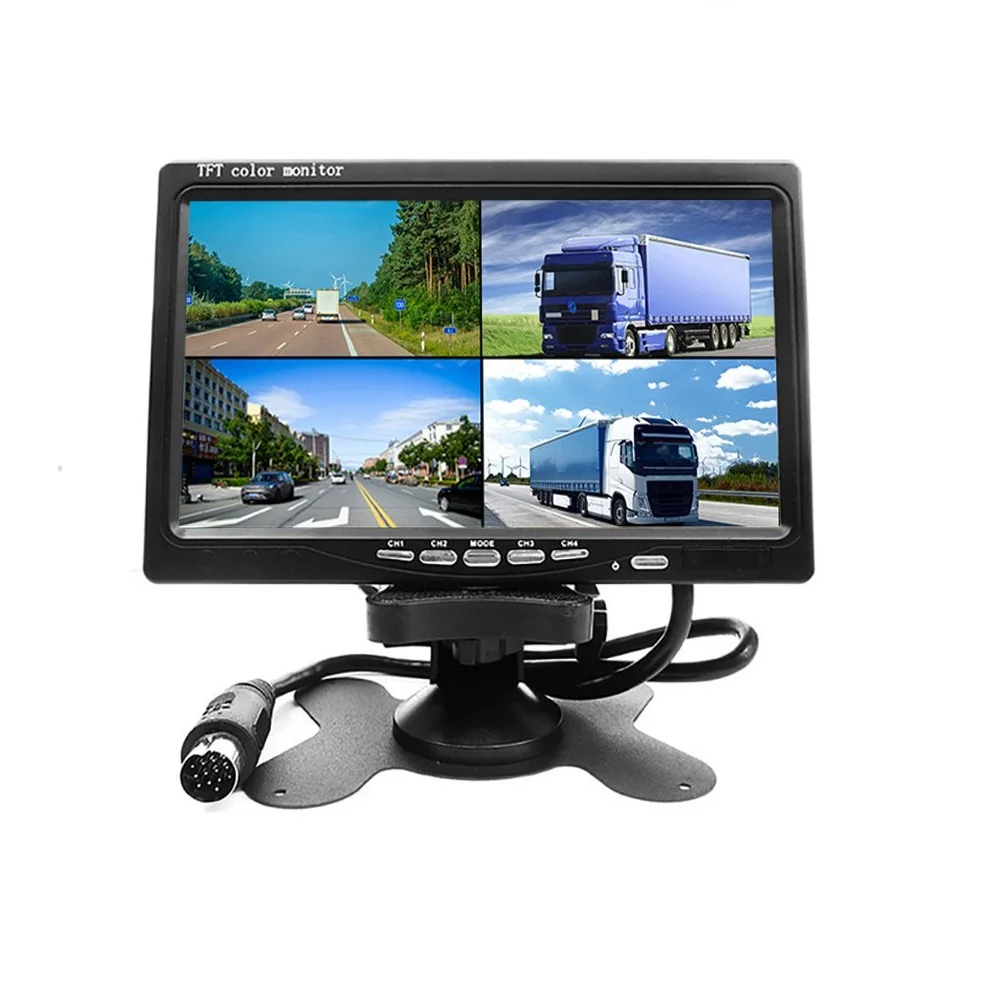 7-дюймовый дисплей с высоким разрешением 800x480 TFT LCD монитор для камеры заднего вида