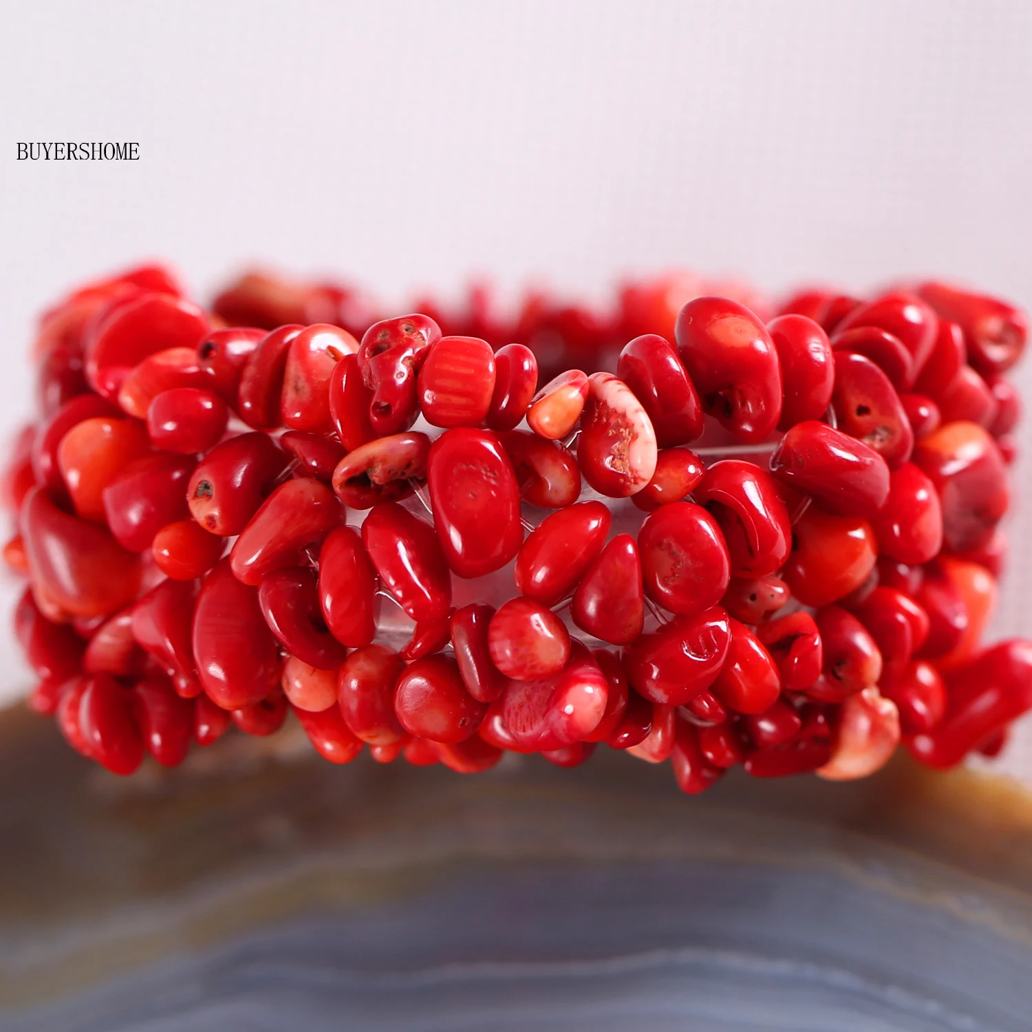 Браслет Ткань чип бусины Обёрточная бумага оникс опал каменные браслеты золото