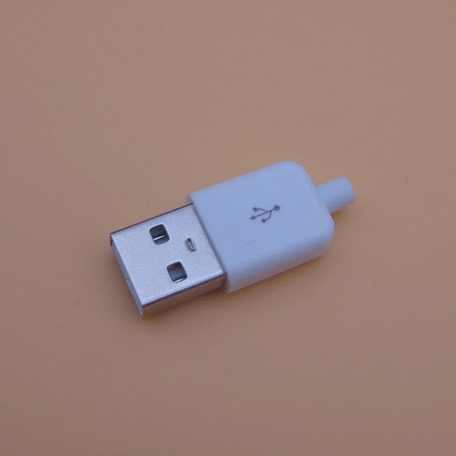 100 шт. micro USB 2 0 разъем типа A 4-контактный для самостоятельной пайки ручной работы с