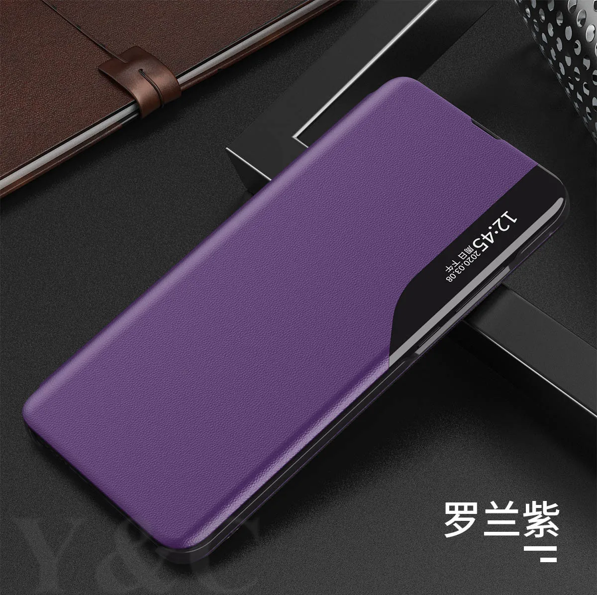 flip case for xiaomi poco f3 5g original pu flip leather smart window phone case for xiaomi poco f3 case fundas coque free global shipping