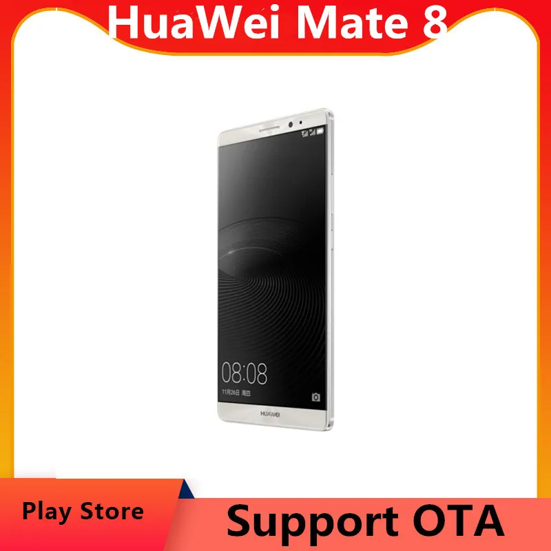 DHL быстрая доставка HuaWei Mate 8 4G LTE сотовый телефон 6 0 &quotFHD 1920X1080 отпечаток пальца 16.0MP