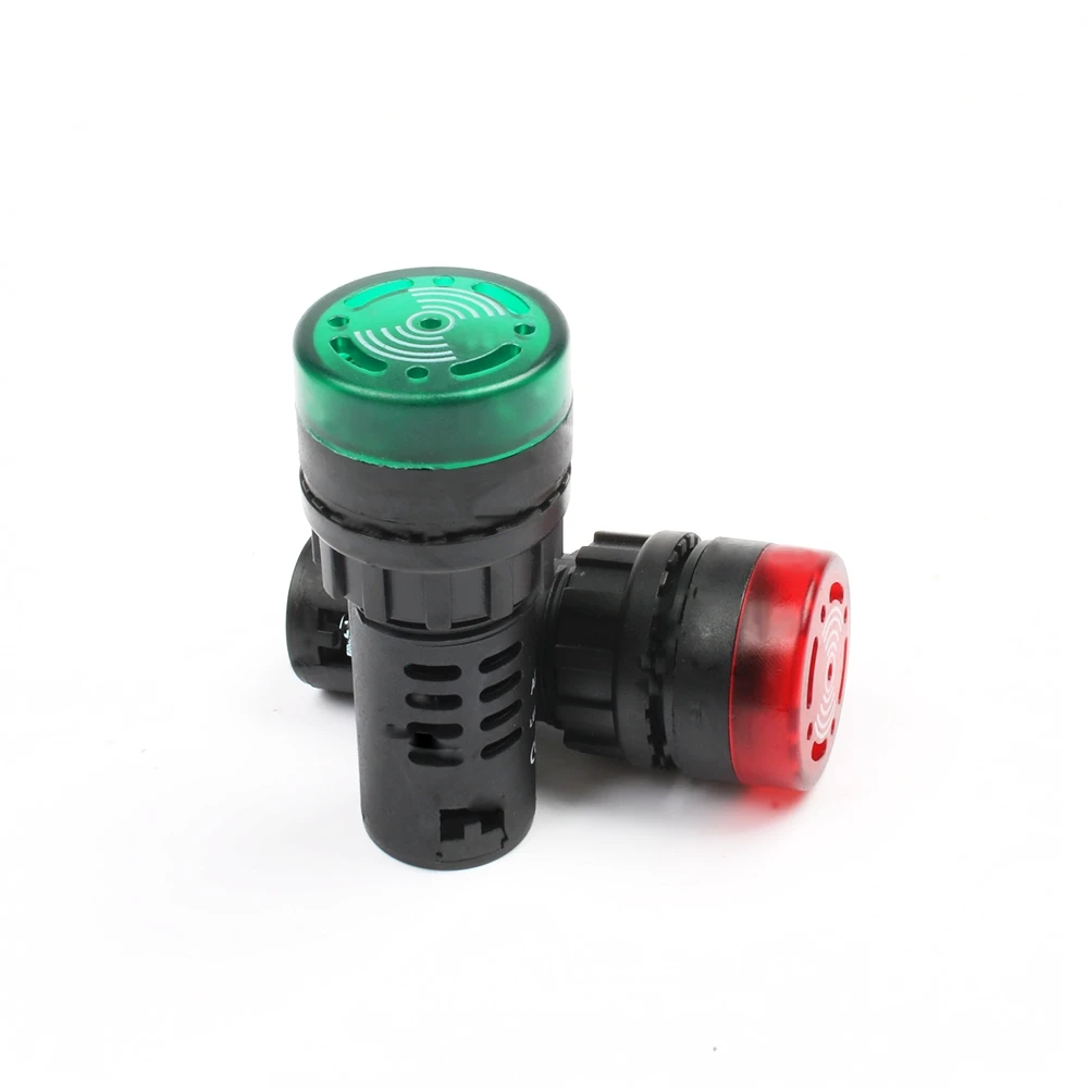 Активный зуммер для лампы 22 мм желтого/Красного/зеленого цвета 12 В 24 110 220 1