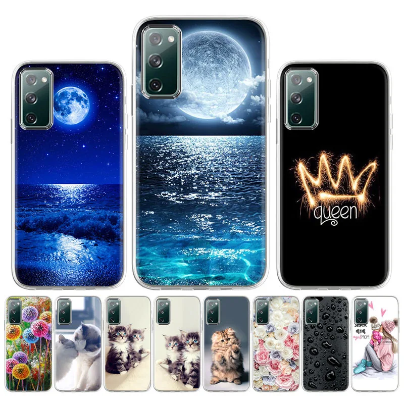 

Soft Silicon Case For Samsung S20 FE Case S20FE TPU Back Cover For Samsung S20 Plus Case Note 20 Ultra Note20 Coque S20Plus Capa