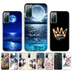 Мягкий силиконовый чехол для Samsung S20 FE, чехол S20FE из ТПУ, задняя крышка для Samsung S20 Plus, чехол для Note 20 Ultra Note20, чехол для S20Plus, чехол