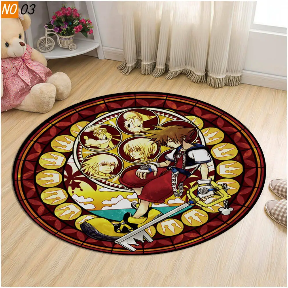 Детская комната мультяшный напольный ковер сердце королевы стеклянный дверь