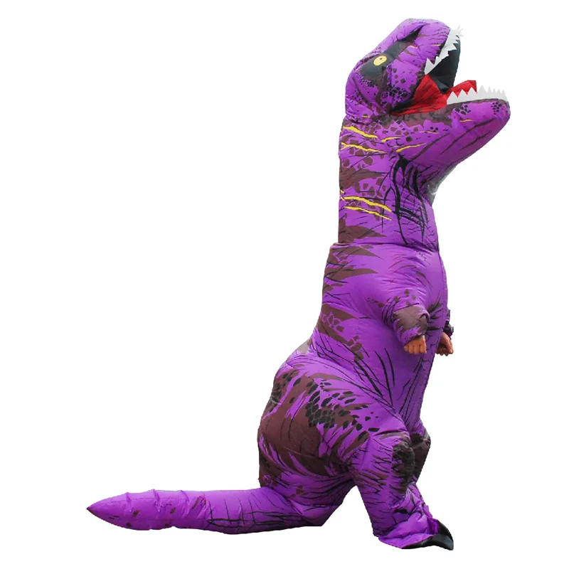 

Halloween Tyrannosaurus Dinosaur Inflatable Clothes Party Toys Stall Photo Doll Christmas Eve Christmas Clothes VJ-Drop