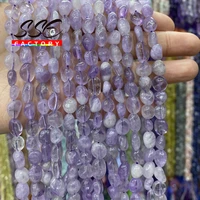 natural irregular purple jades beads loose beads for jewelry making diy bracelets necklace accessories 6 8mm 8 10mm 15 strand