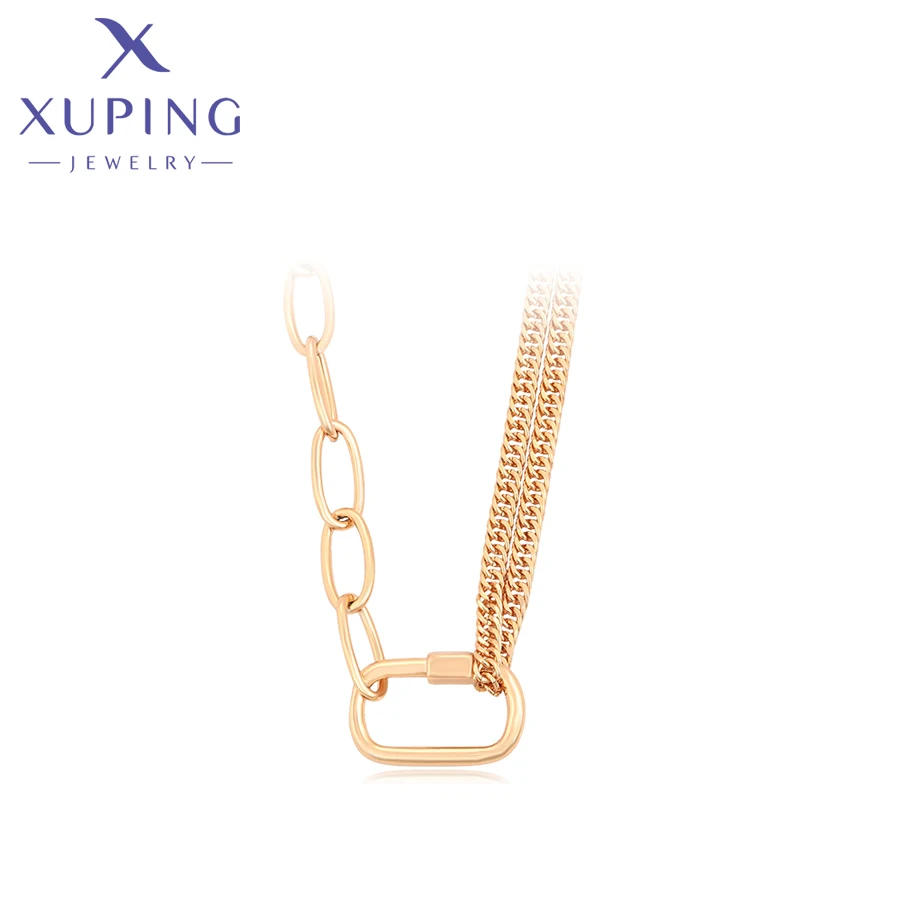 

Xuping, ювелирные изделия, Новое поступление, модное ожерелье с кулоном в виде животного золотого цвета для девушек и женщин, подарок A00823215