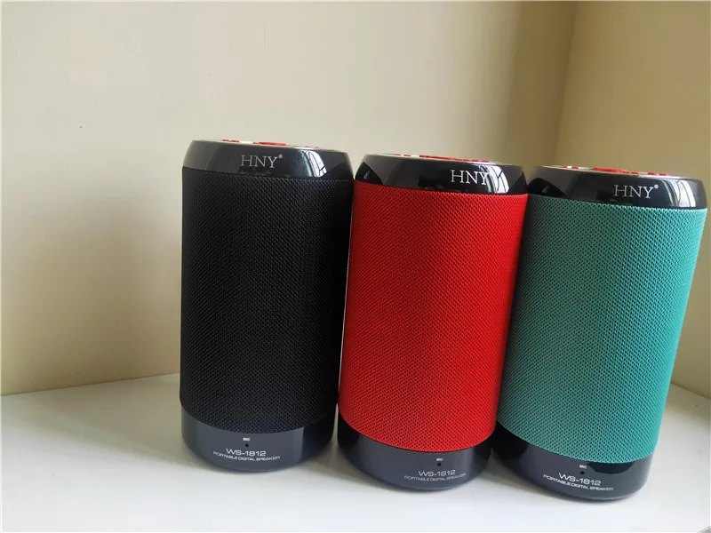 2 шт. портативный Bluetooth динамик HNY 10 Вт беспроводной стерео Колонка ткань сабвуфер