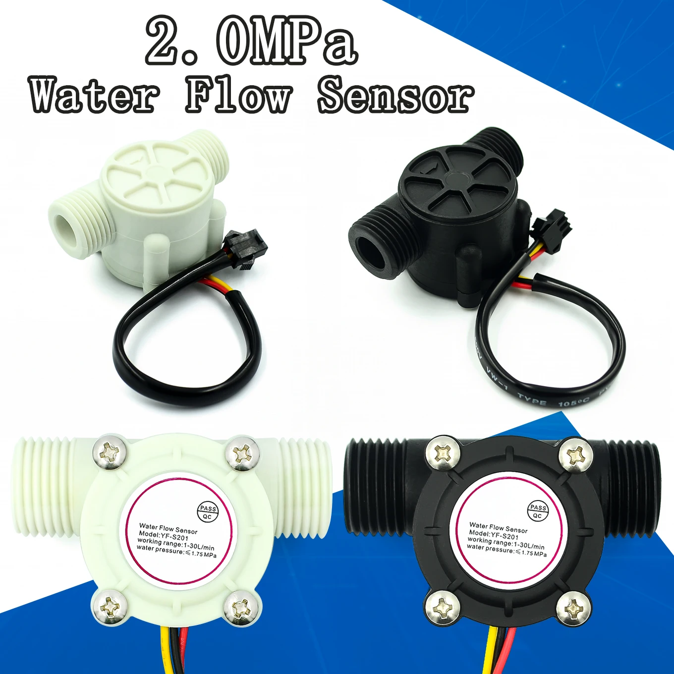 Датчик расхода воды датчик Холла контроль 1 30 л/мин 2 0 МПа|control water|controller controlcontrol