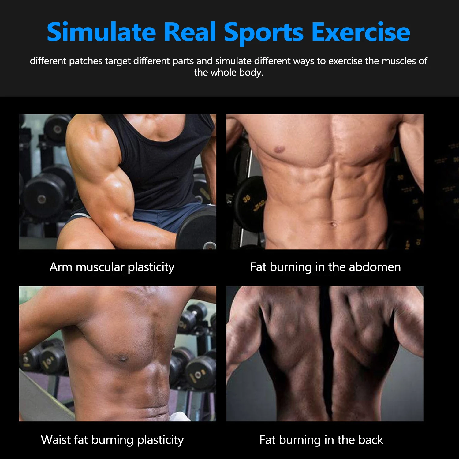 Электрический мышечный Стимулятор ems беспроводные ягодицы животный АБС