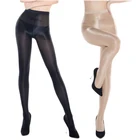 Женское сексуальное нижнее белье размера плюс 70D глянцевые блестящие бесшовные колготки с вырезом DS сценическая форма чулки колготки