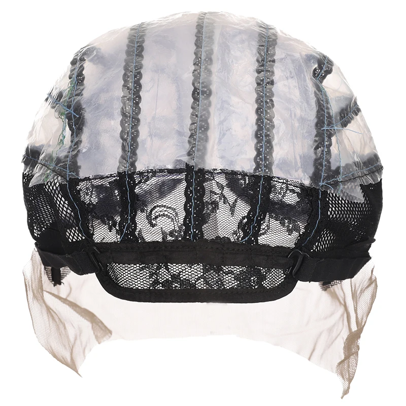 1Pcs Wig Net Cap Weaving Caps Ventilated With Combs Hair Clip Making Accessories Dome Mesh Tools |