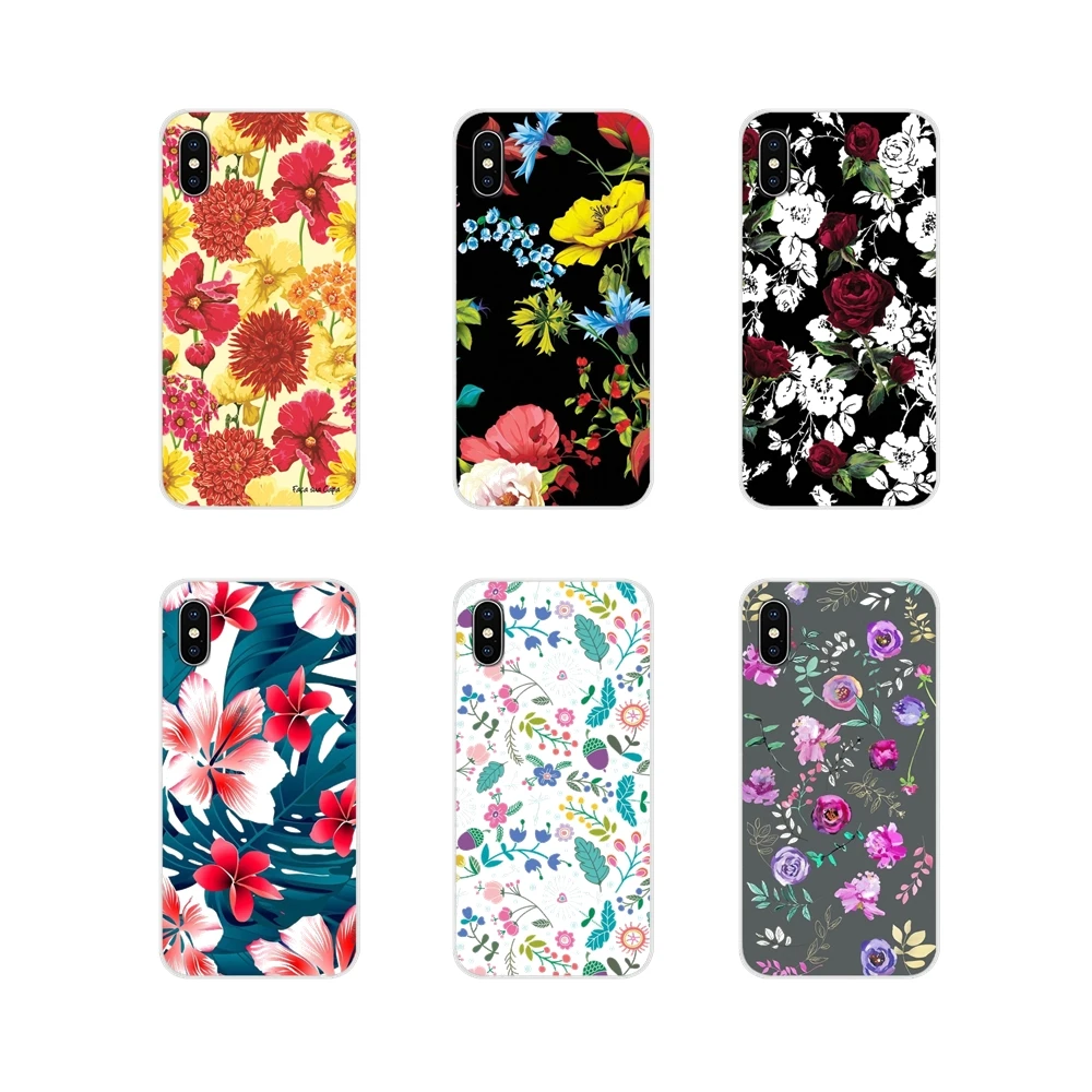 Искусство красивый Fondos цветы прозрачный Мягкая сумка чехол для Oneplus 3 5 6 7 лет Pro Nokia