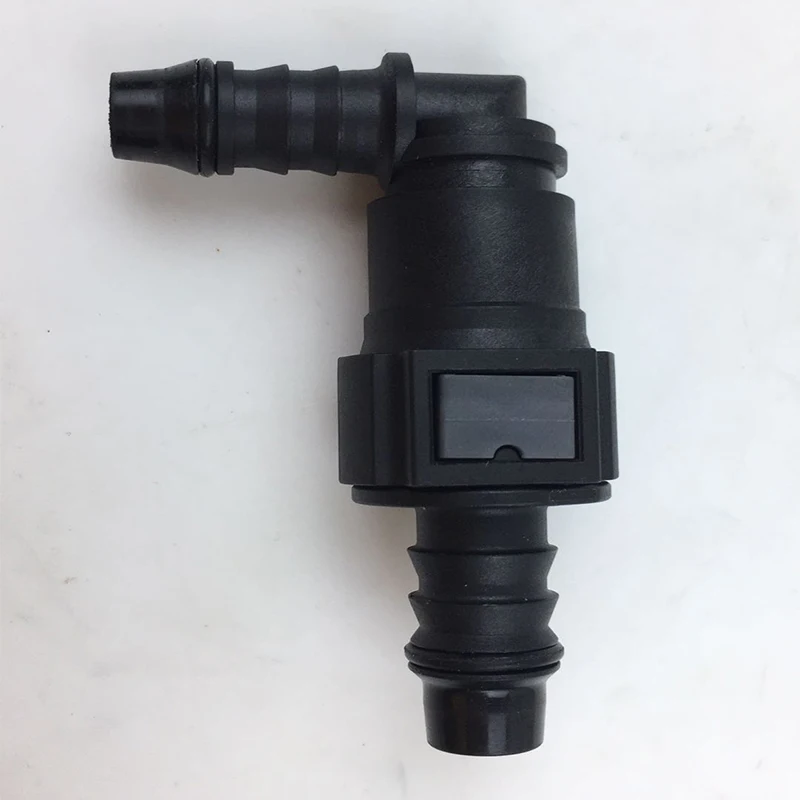 

9.89 ID8 Curved Fuel Line Quick Connector Urea Pipe Auto Parts Pipe Fittings Fuel Gasoline Filter Fitting Fuel Quick Connector