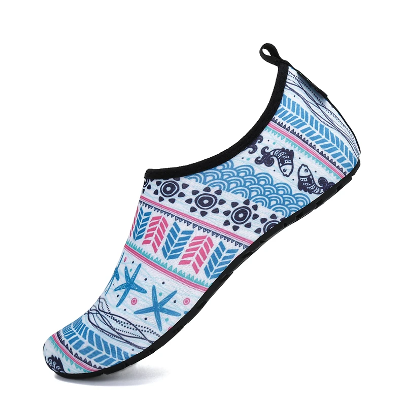 Мягкая водонепроницаемая обувь мужская летняя непромокаемая пляжные шлепанцы носки для упражнений дышащие