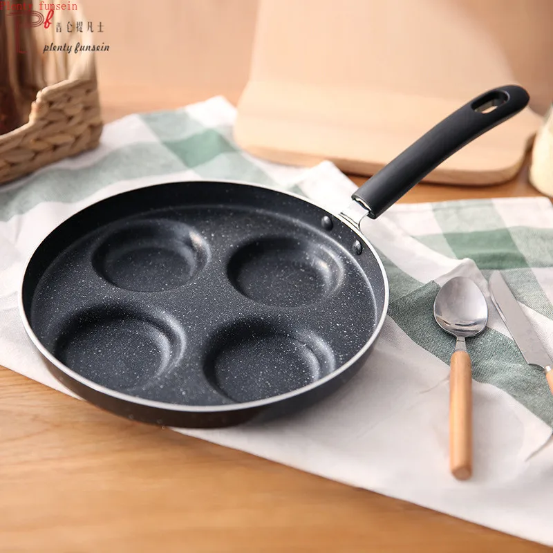 Multifunction diameter 24cm 10inch Nonstick Frying Pan Aluminium Alloy 4 units Cookware Fry Egg Pancake Steak Use for Gas Cooker | Дом и сад