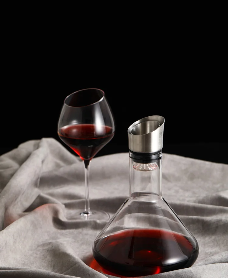 Без примесей свинца и Стекло графин с крышкой вина быстрая бытовой фильтр Графин