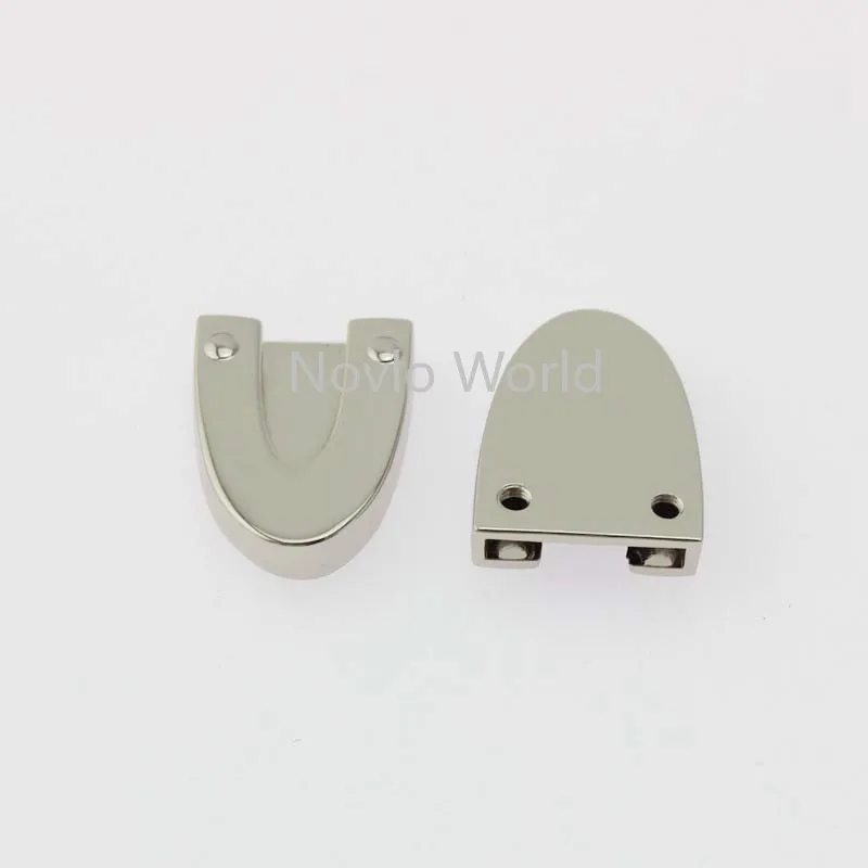 Серебристая отделка треугольные наконечники для кошелька 10-50 шт. 17*26 мм | Багаж и