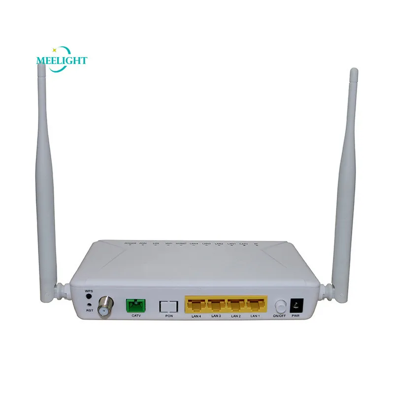 5 шт. 4 порта ONU GPON/EPON 1GE 3FE Wi Fi CATV FTTH Совместимость с HUAWEI ZTE более OLT|Оптоволоконное