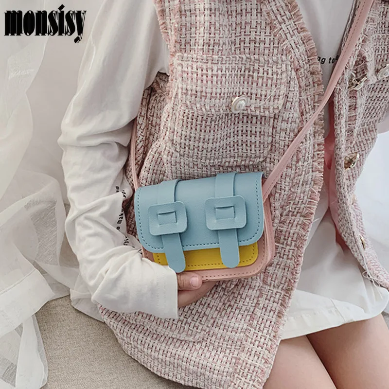Monsisy 2020 новый кошелек для маленьких девочек и сумочка Детский Детская сумка на