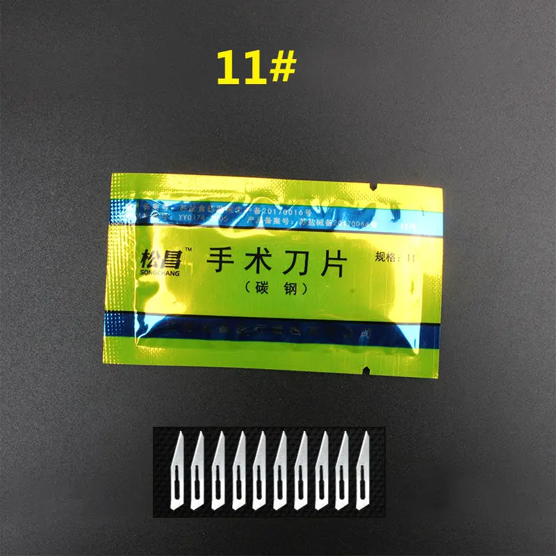 

Newest Disposable Blade Stainless Steel Handle Scalpel Blade Multi-purpose Knife Cutting Electronics PCB Repair Tools Scalpel