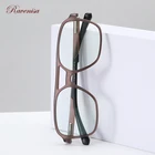 Мужские очки-авиаторы RAVENISA, модель 2020 в прозрачной оправе из TR90, с голубысветильник Том, 2311