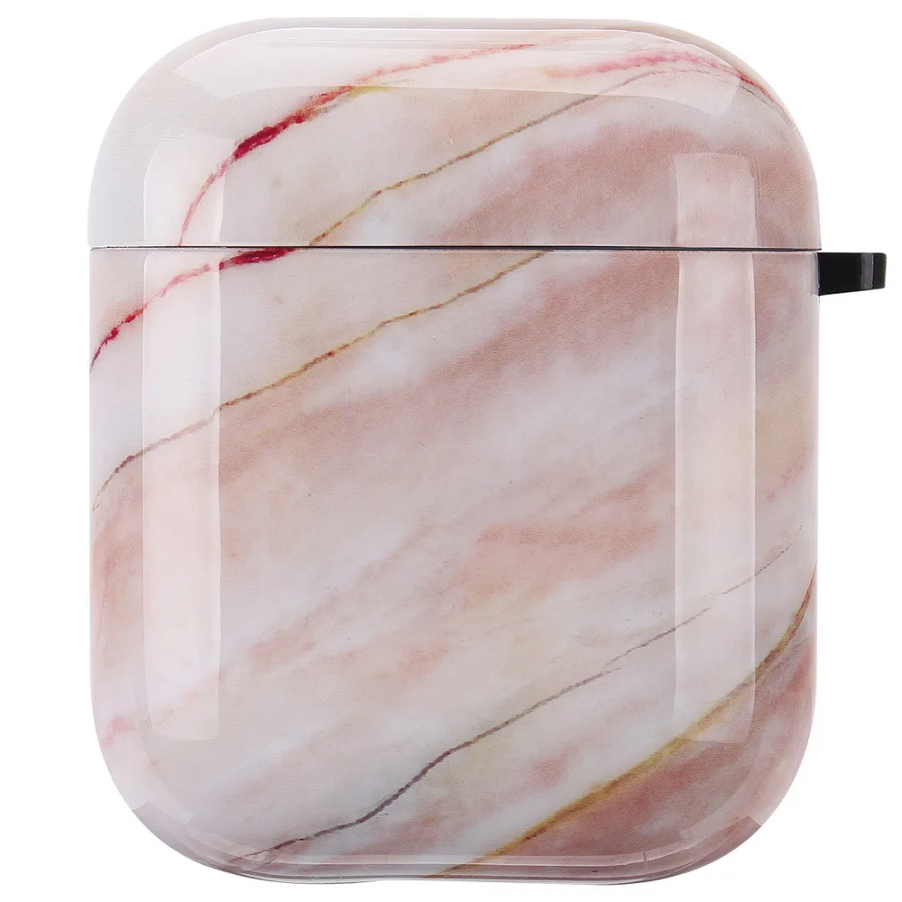 Netarlier модный ТПУ мягкий чехол для наушников Apple Airpods 1 2 защитный глянцевый IMD