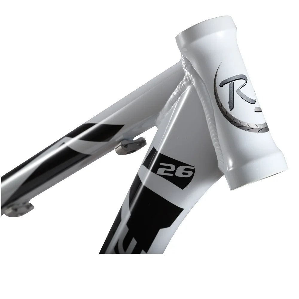 Новый сплав Rolling Stone 26 &quotMTB Frame Pro Race 200 18 5&quot дисковый тормоз белый/черный | Спорт и