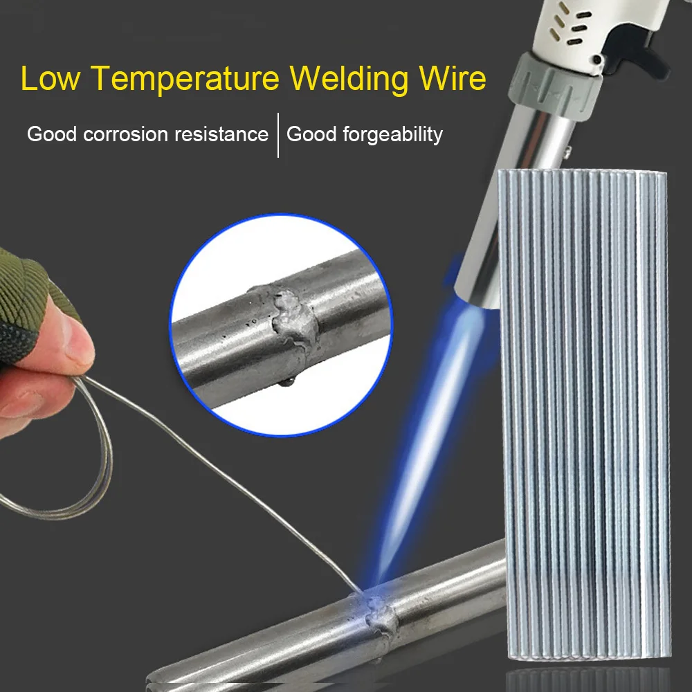 Низкая Температура сварочная проволока Алюминий сварочный электрод флюсовой