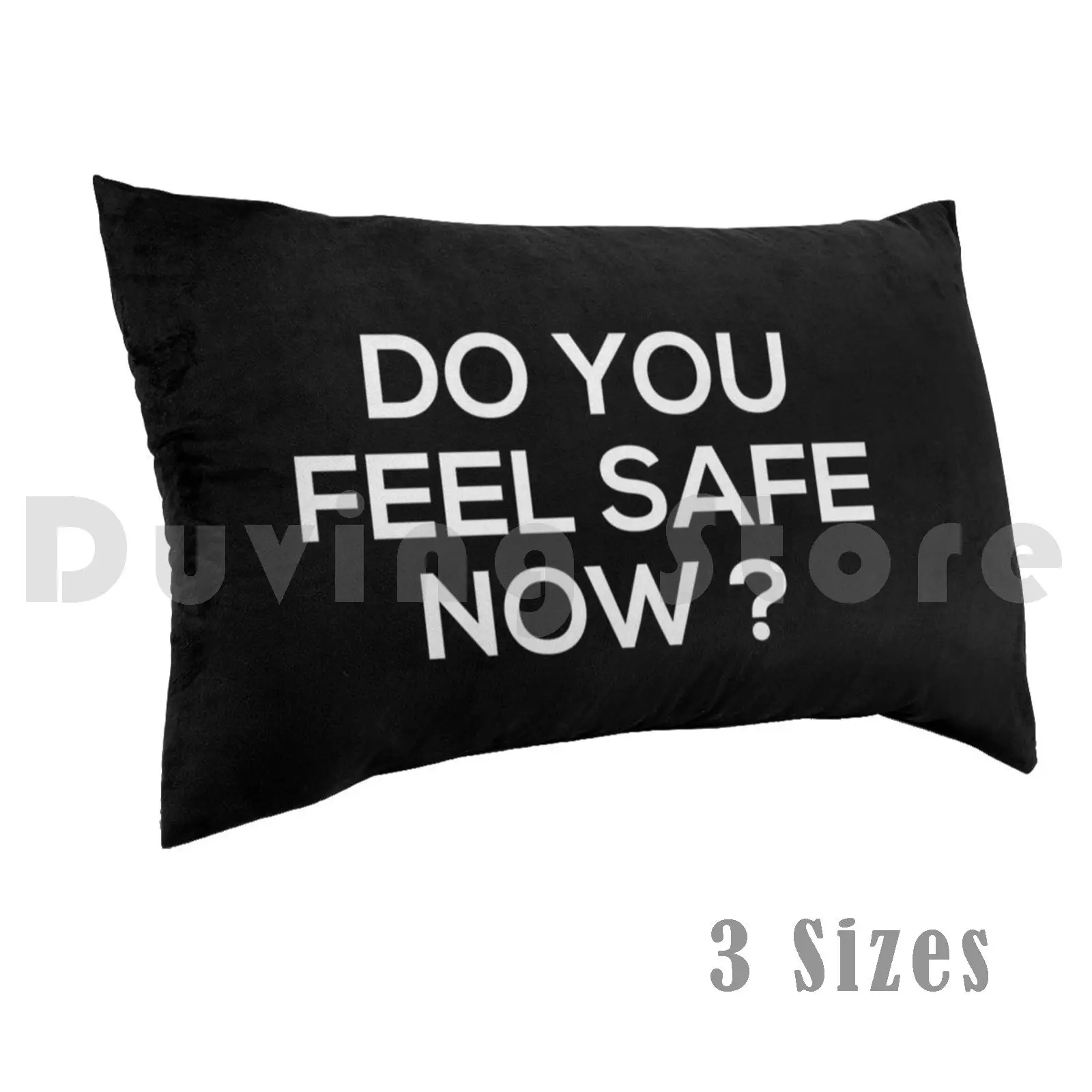 

Do You Feel Safe Now  Pillow Case DIY 50x75 Sheep Sheeple Funny This Is Useless Anti Pro Choice Face