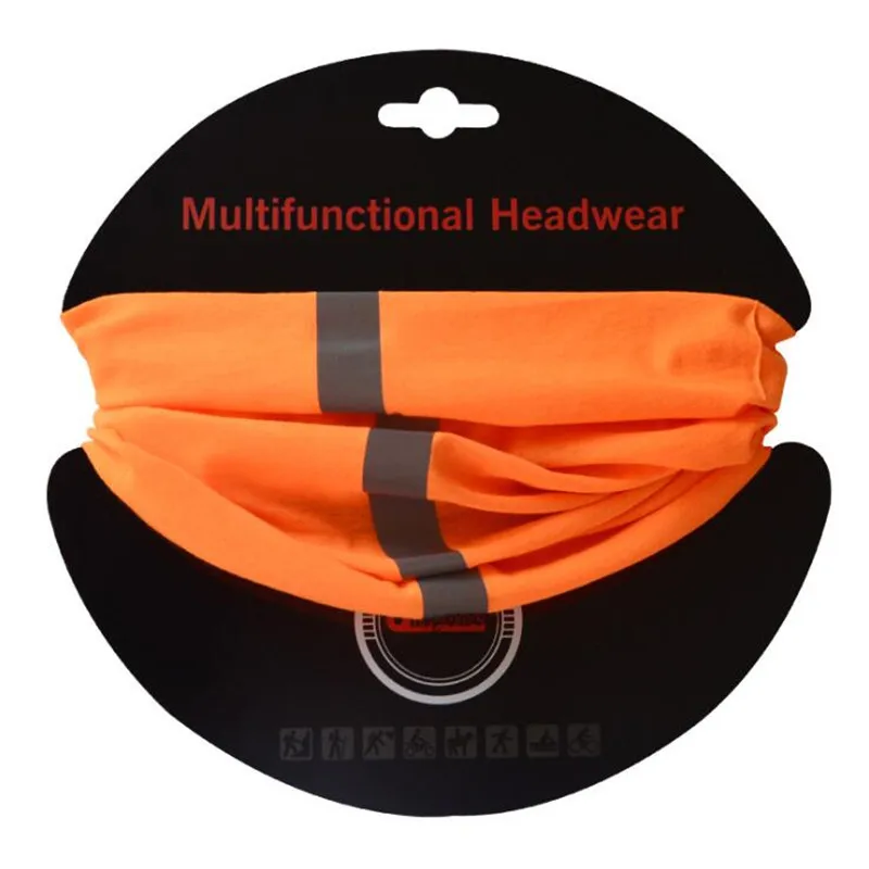 Светоотражающий волшебный шейный Гетр защита для лица обогреватель трубок