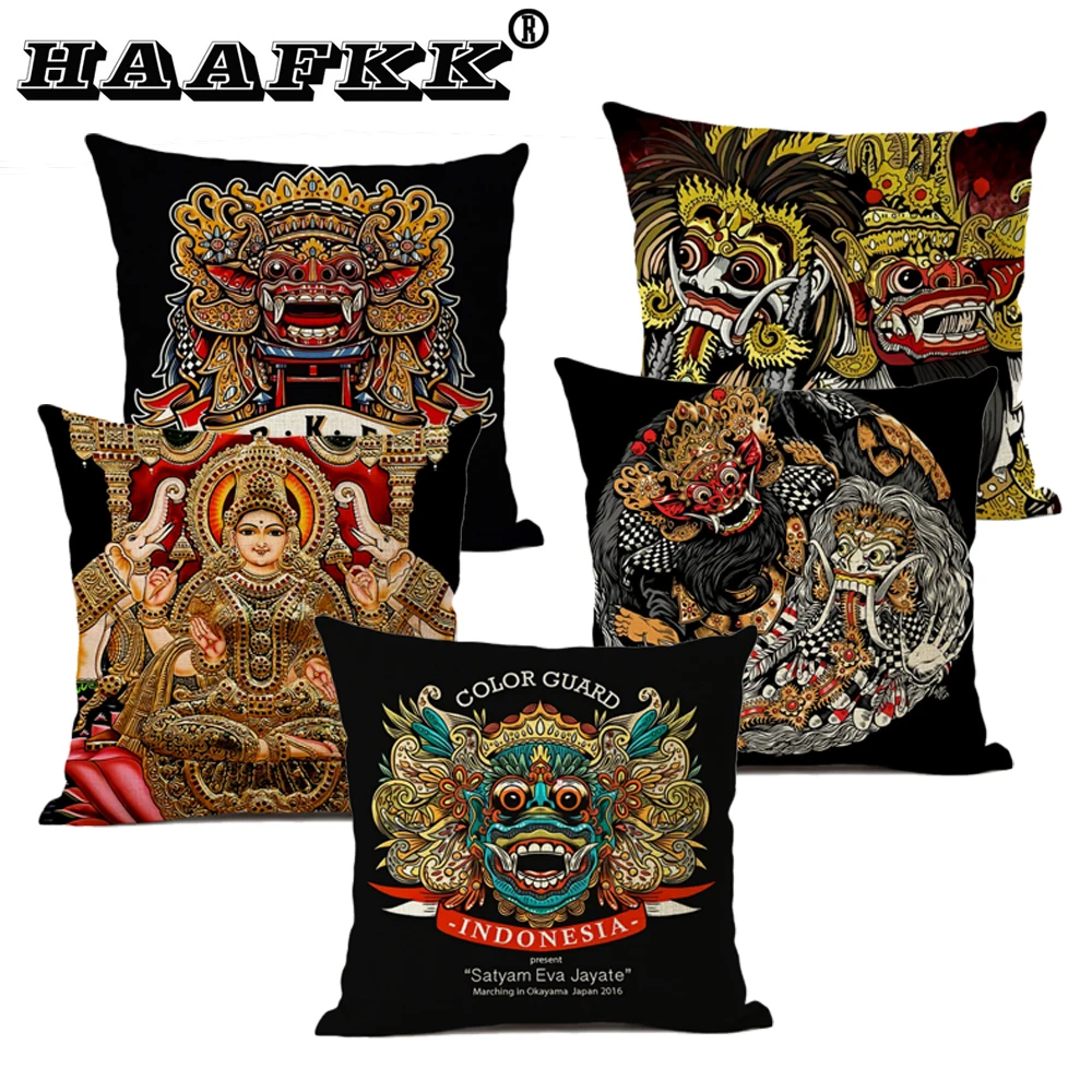 Нация декоративные подушки льняная наволочка в индийском стиле наволочки для