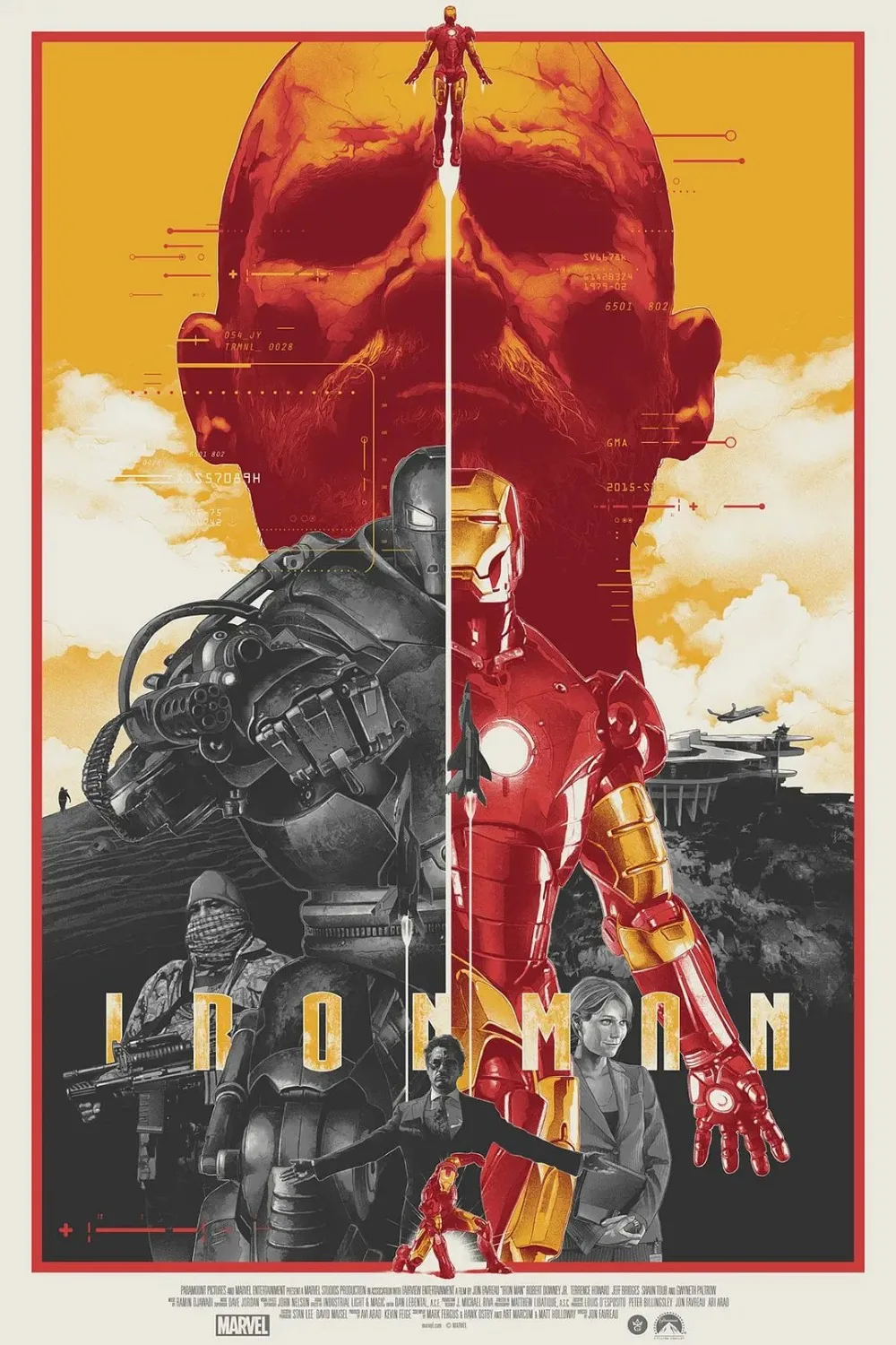 Высокая популярность персонажа Marvel супер герой Железный человек плакат высокое качество холст живопись Высокое качество домашний Декор без рамки o367
