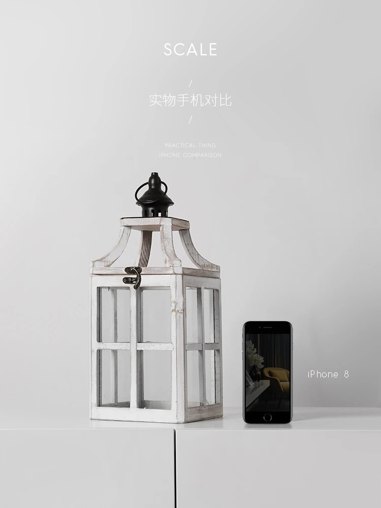 Современные подсвечники в скандинавском стиле деревянная креативная