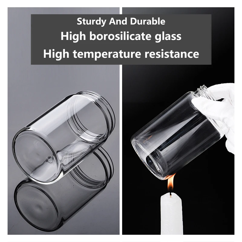 Из высокачественного боросиликатного Стекло воздухонепроницаемая банка для