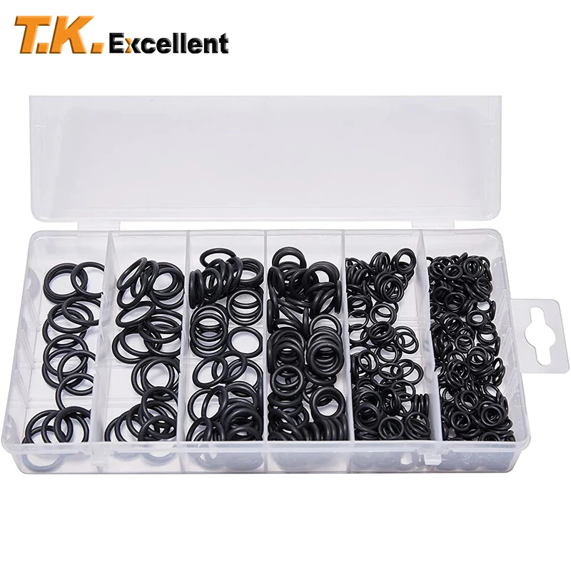 

NBR Metric O-Ring Kit 445 pcs for Plumbing Gas Automotive and Faucet Repair