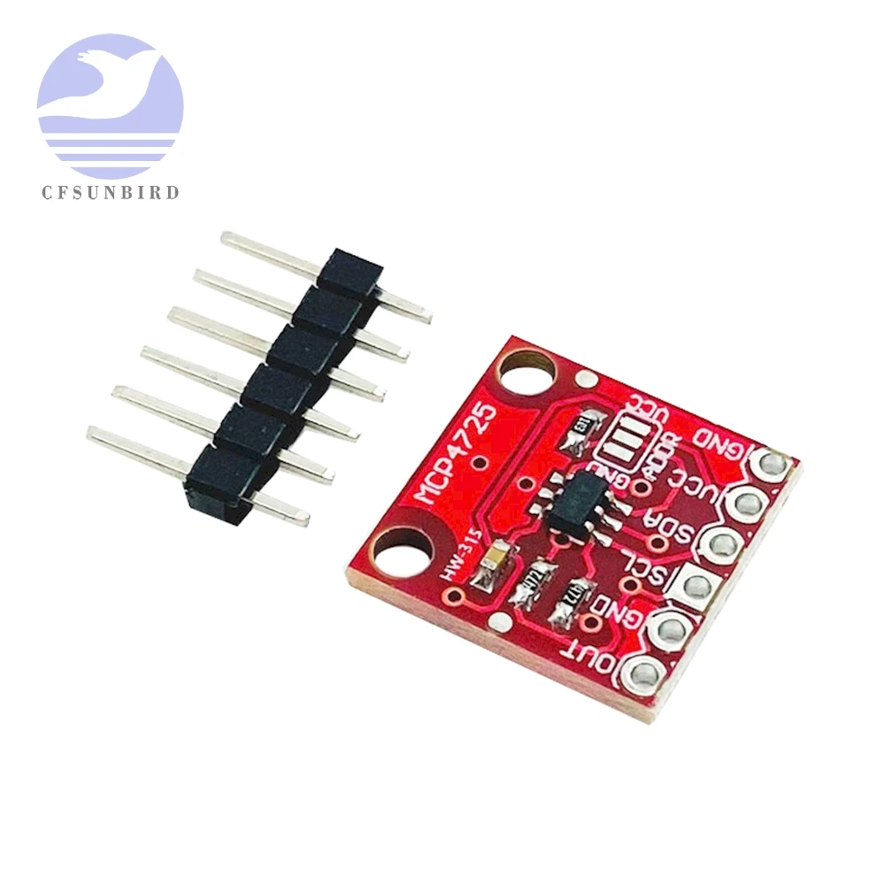 MCP4725 I2C DAC плата разработки модуля прерывания| |