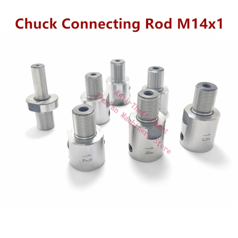 

Chuck Connecting Rod M14x1 Suitable for K01-50/63 K02-50/63 Mini Lathe Chuck CNC Mini Lathe Chuck Bench Parts Machine Hand drill