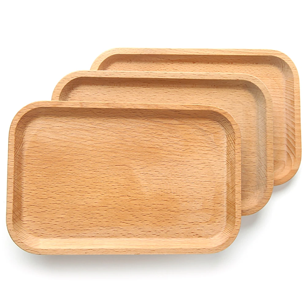 

Pizza Baking Tray Handle Pizza Pan Breadboard Wooden Beech Board Western Steak Plate Cake Plate For Kitchen Tableware Tools