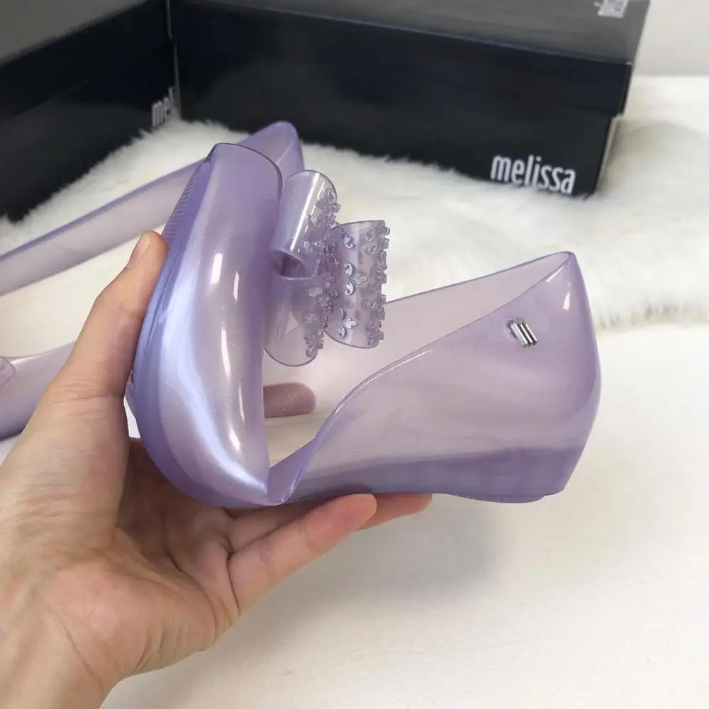 2020 New Melissa Lady Jelly Sandals Comfortable Vacation Shoes Summer Casual Adult | Обувь