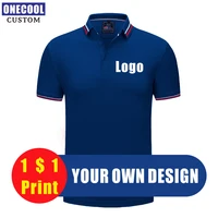 6 colors fashion polo shirt custom printed embroidery logo s 4xl men and women customized personal brand tops onecool