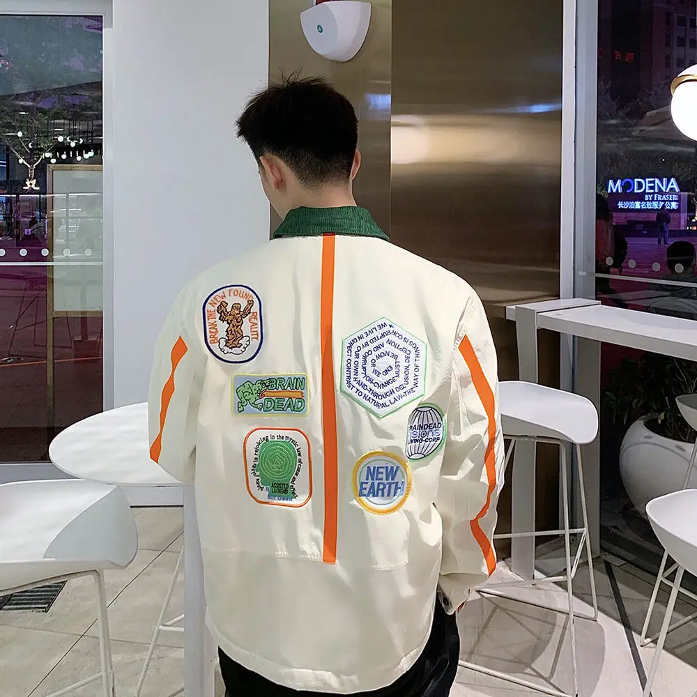 

Autumn new tooling jacket, assault jacket, couple coach jacket