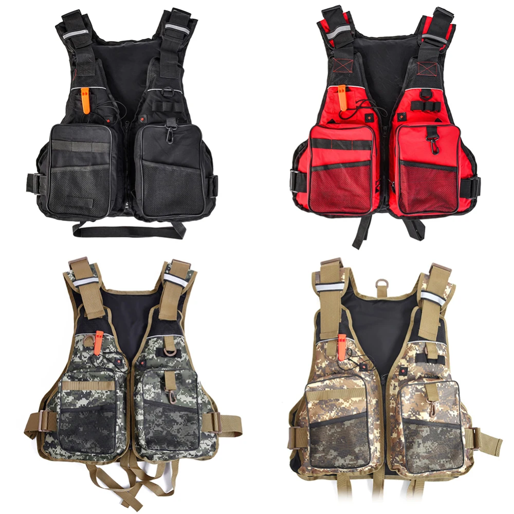 Спасательный жилет для рыбалки Мужская дышащая Спасательная куртка плавания
