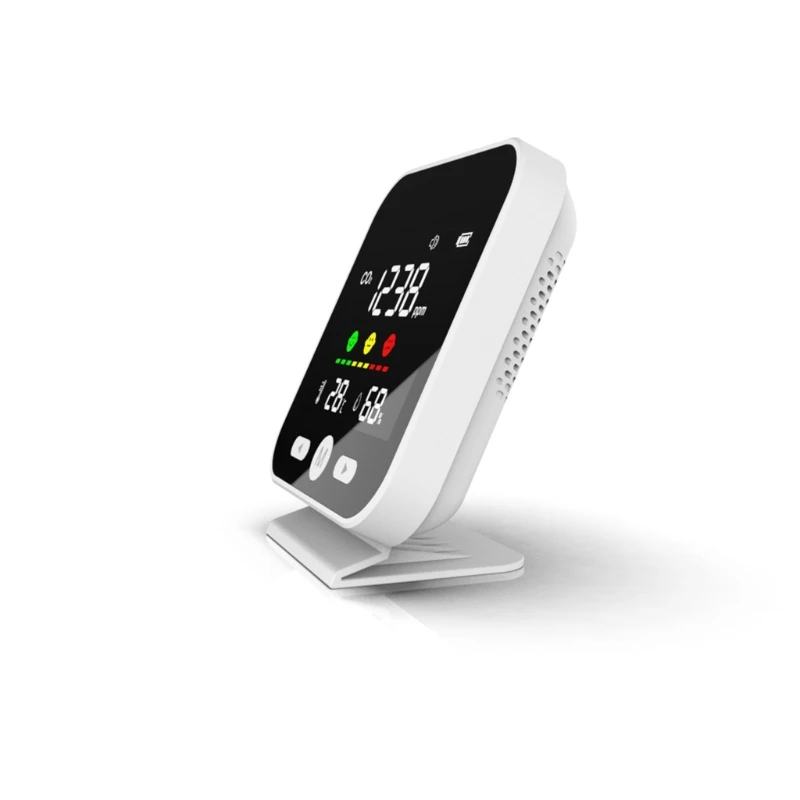 

Air Quality Meter Monitor CO2 Detector Carbon Dioxide Monitor Particulate Matter Dust Temperature Humidity Detector